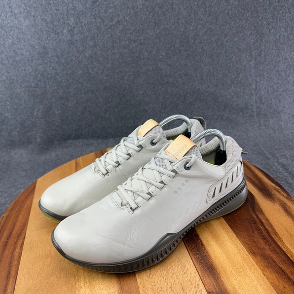 Ecco S-Hybrid Mens 7-7.5 Gray Yak Leather Hydromax Golf Shoes 15113401379 main image 11